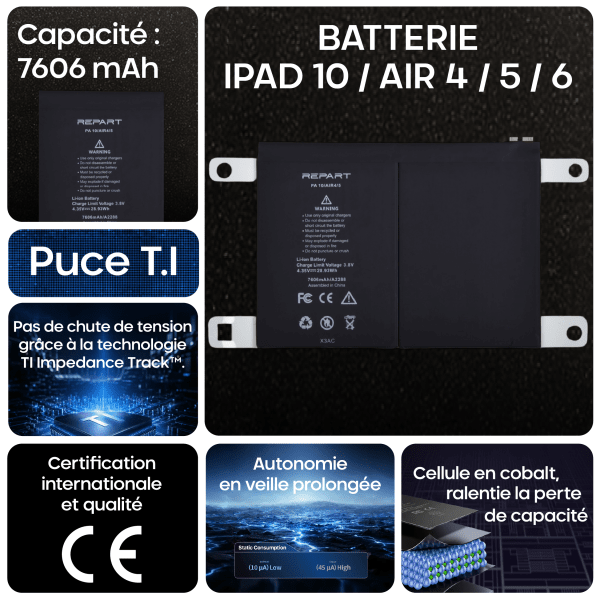 FICHE PRODUIT BAT IPAD 10 / AIR 4 / 5 / 6