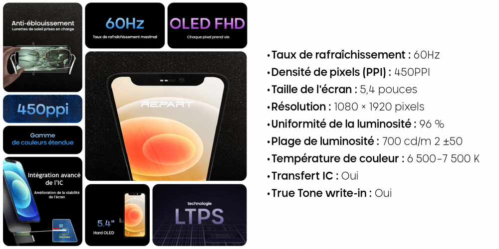 FICHE PRODUIT HARD OLED 12 MINI