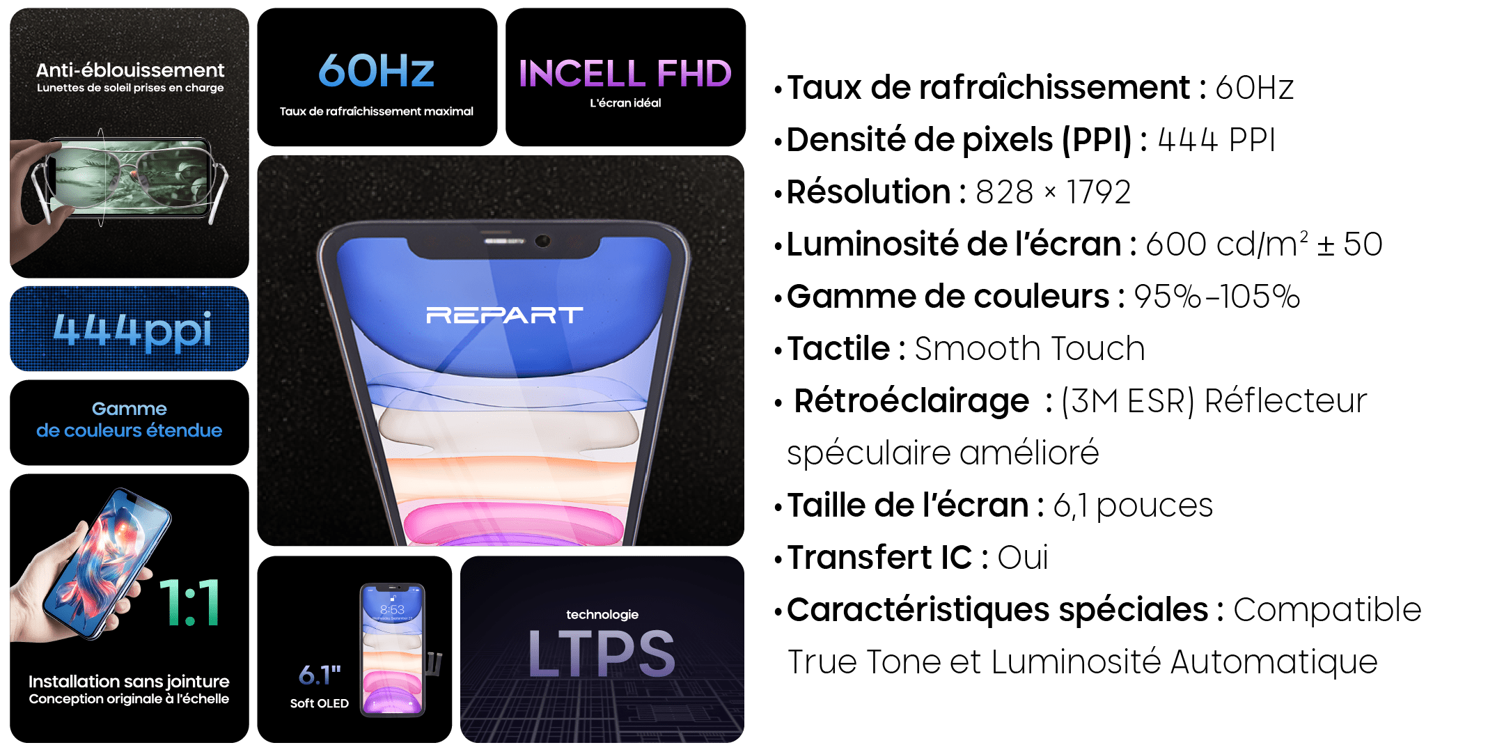 FICHE PRODUIT INCELL 11