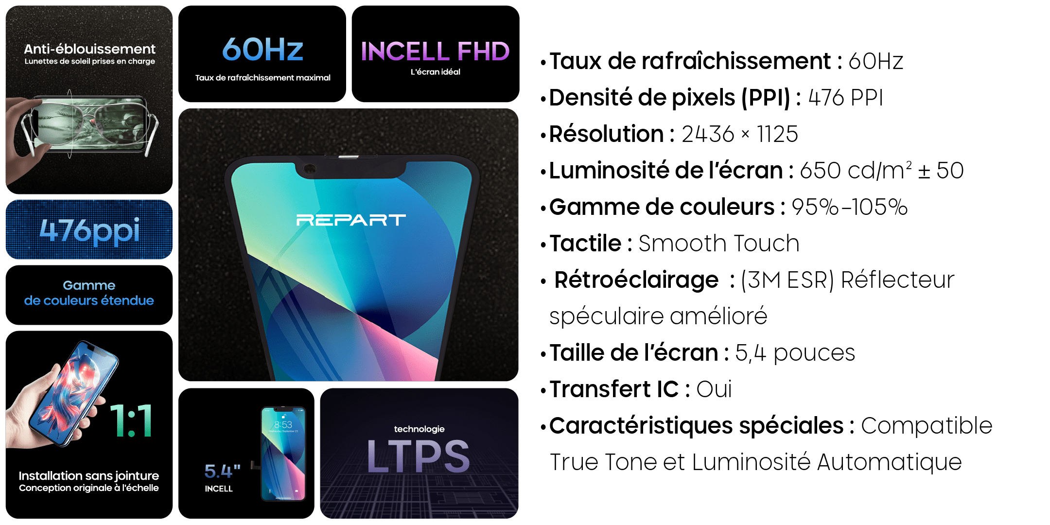 FICHE PRODUIT INCELL 13 MINI