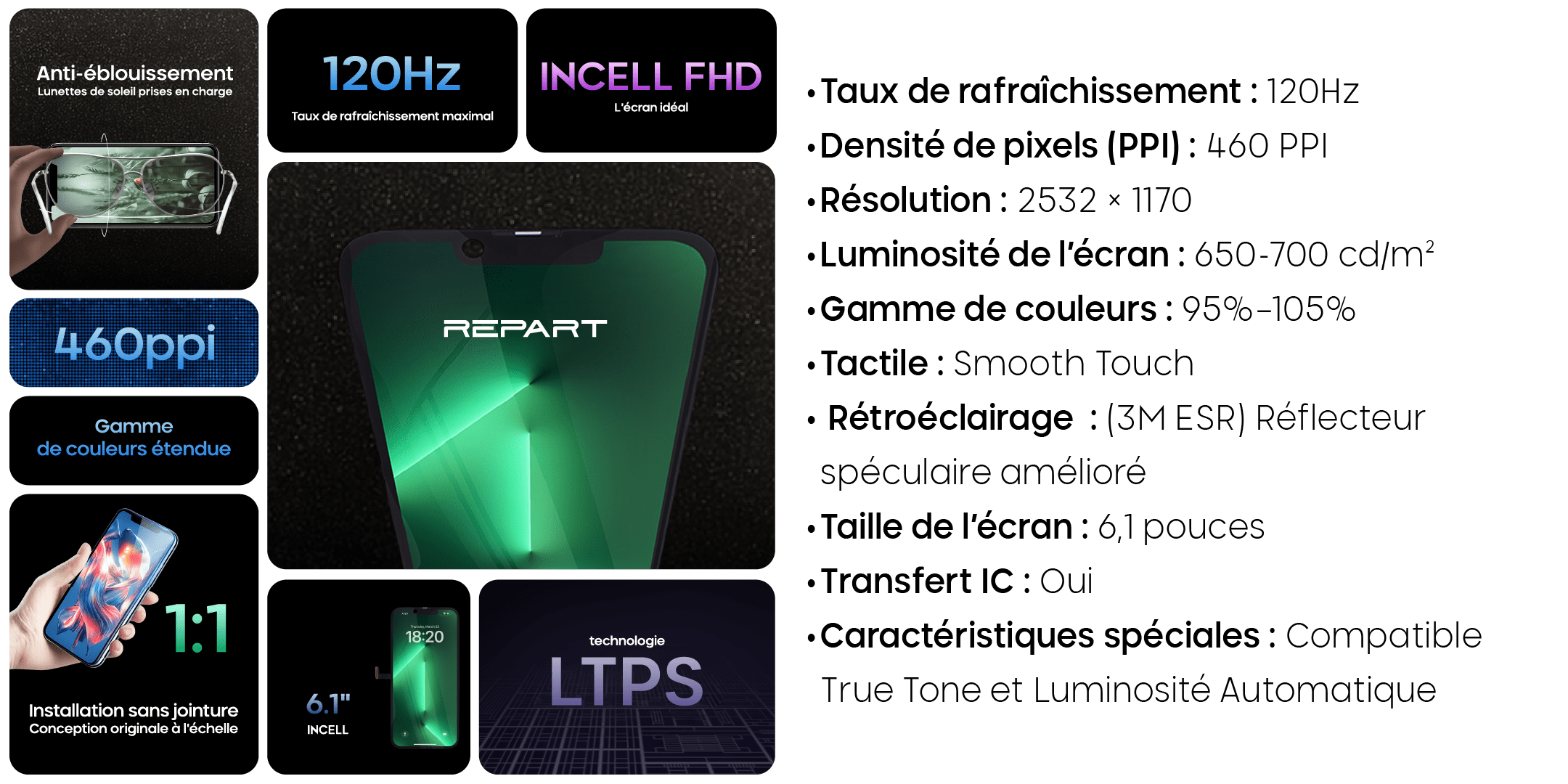FICHE PRODUIT INCELL 13 PRO