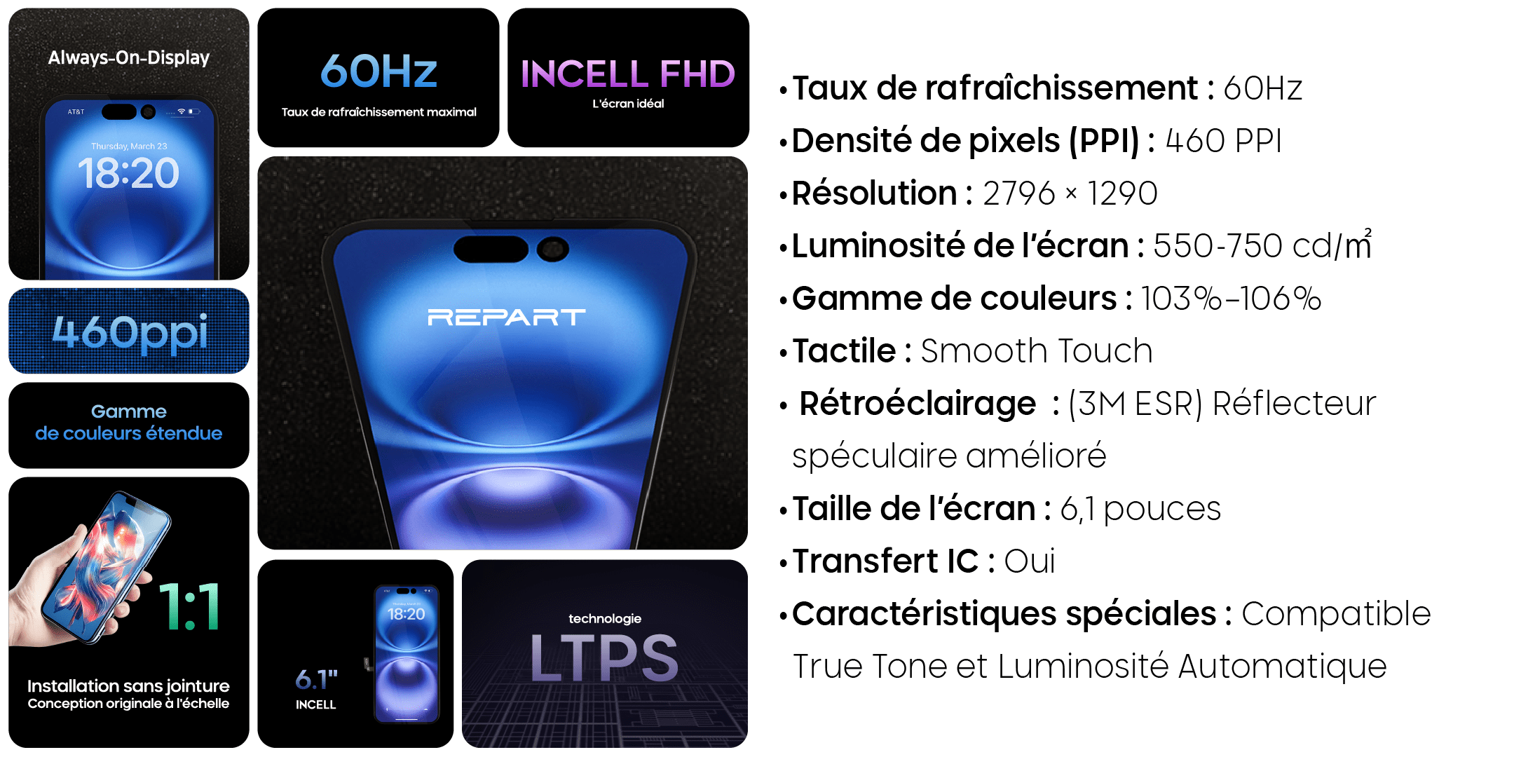 FICHE PRODUIT INCELL 16