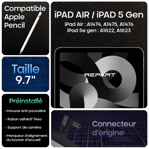Fiche produit Ipad Air / Ipad 5Gen Nr