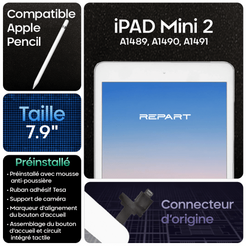 Fiche produit Ipad Mini 2 BL