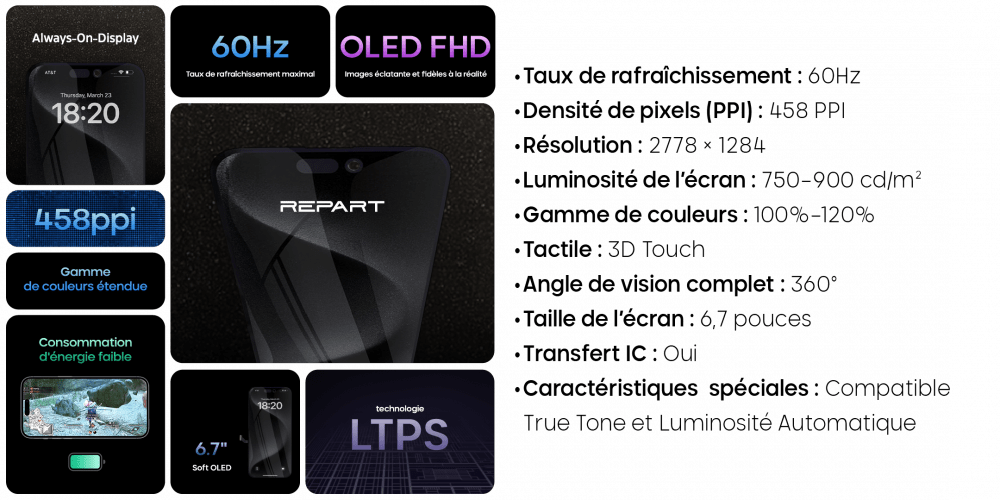 FICHE PRODUIT 15 PLUS