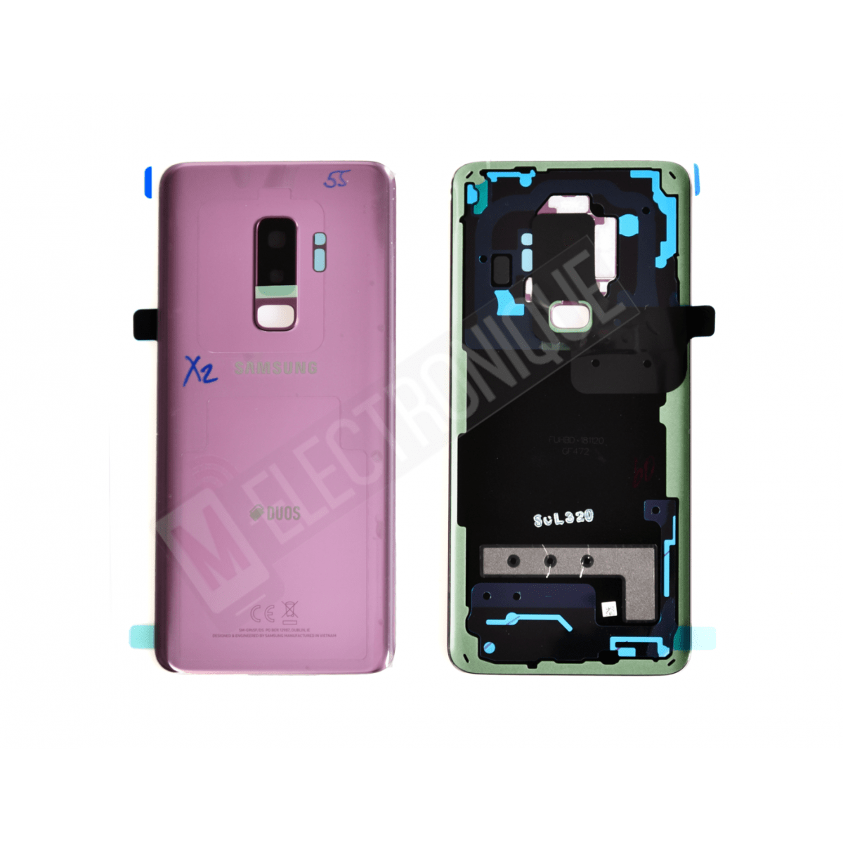 VITRE ARRIERE VIOLET SAMSUNG GALAXY S9+