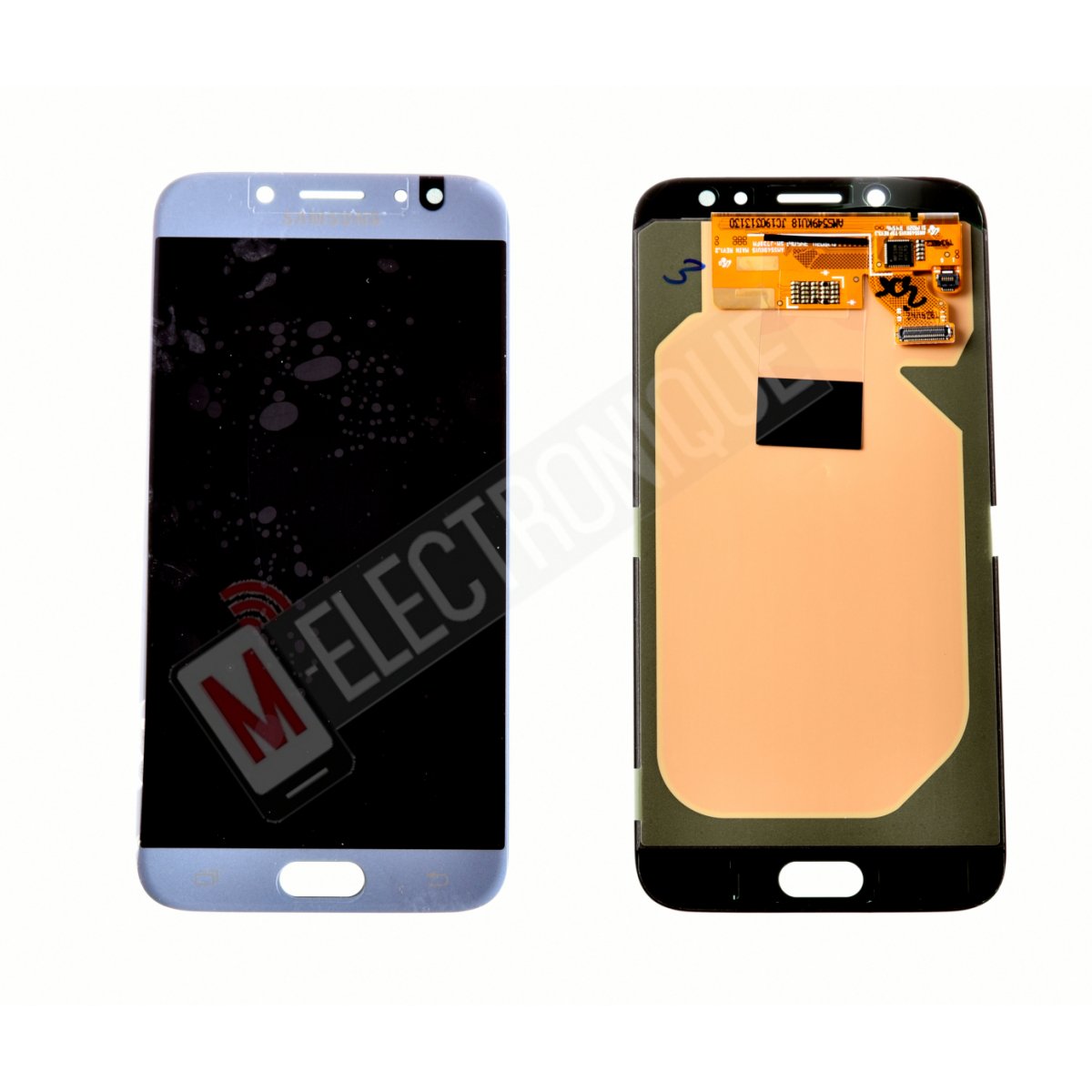 ECRAN BLEU / SILVER SAMSUNG GALAXY J7 2017