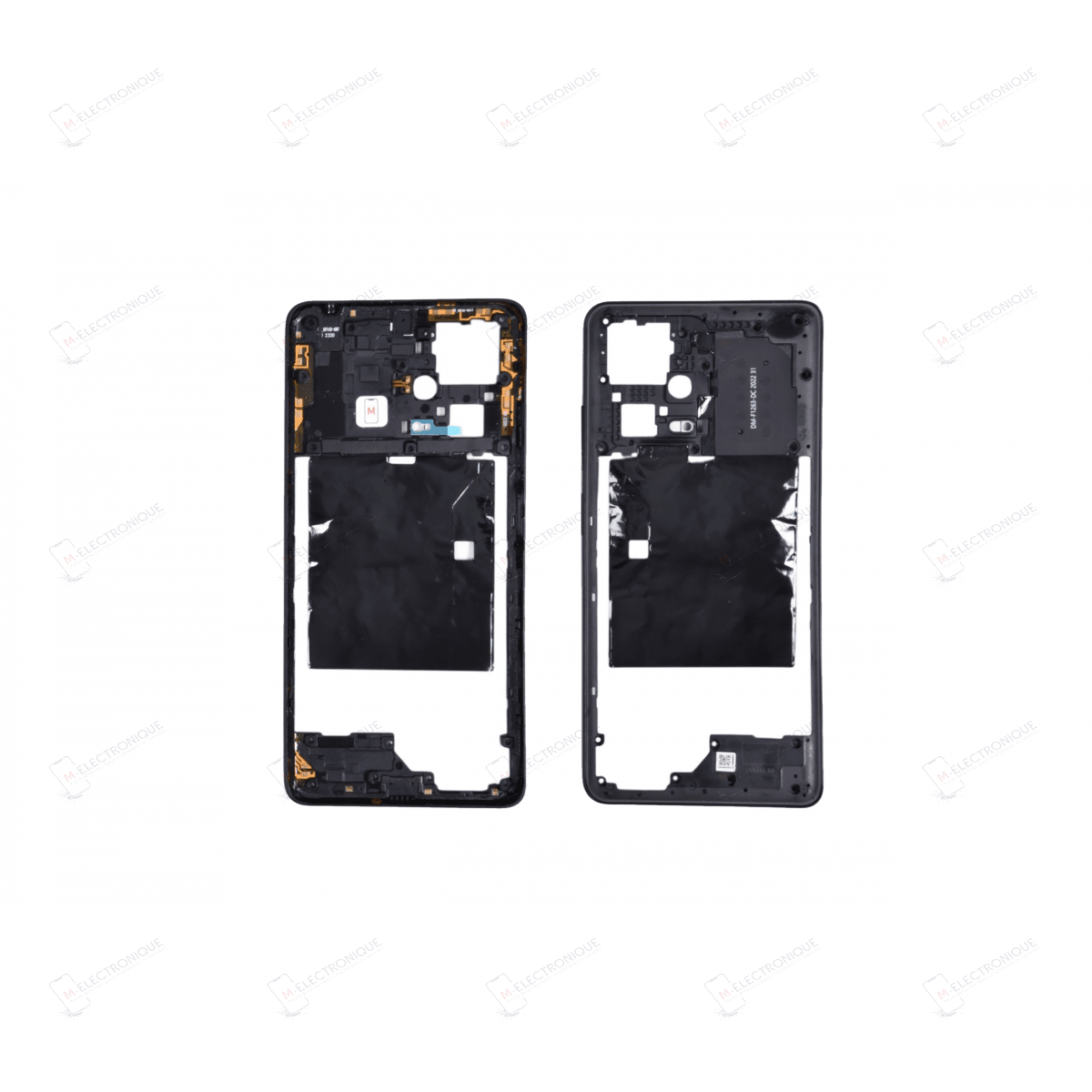 CHASSIS INTERMEDIAIRE NOIR AVEC NFC XIAOMI REDMI NOTE 12 PRO+ 5G