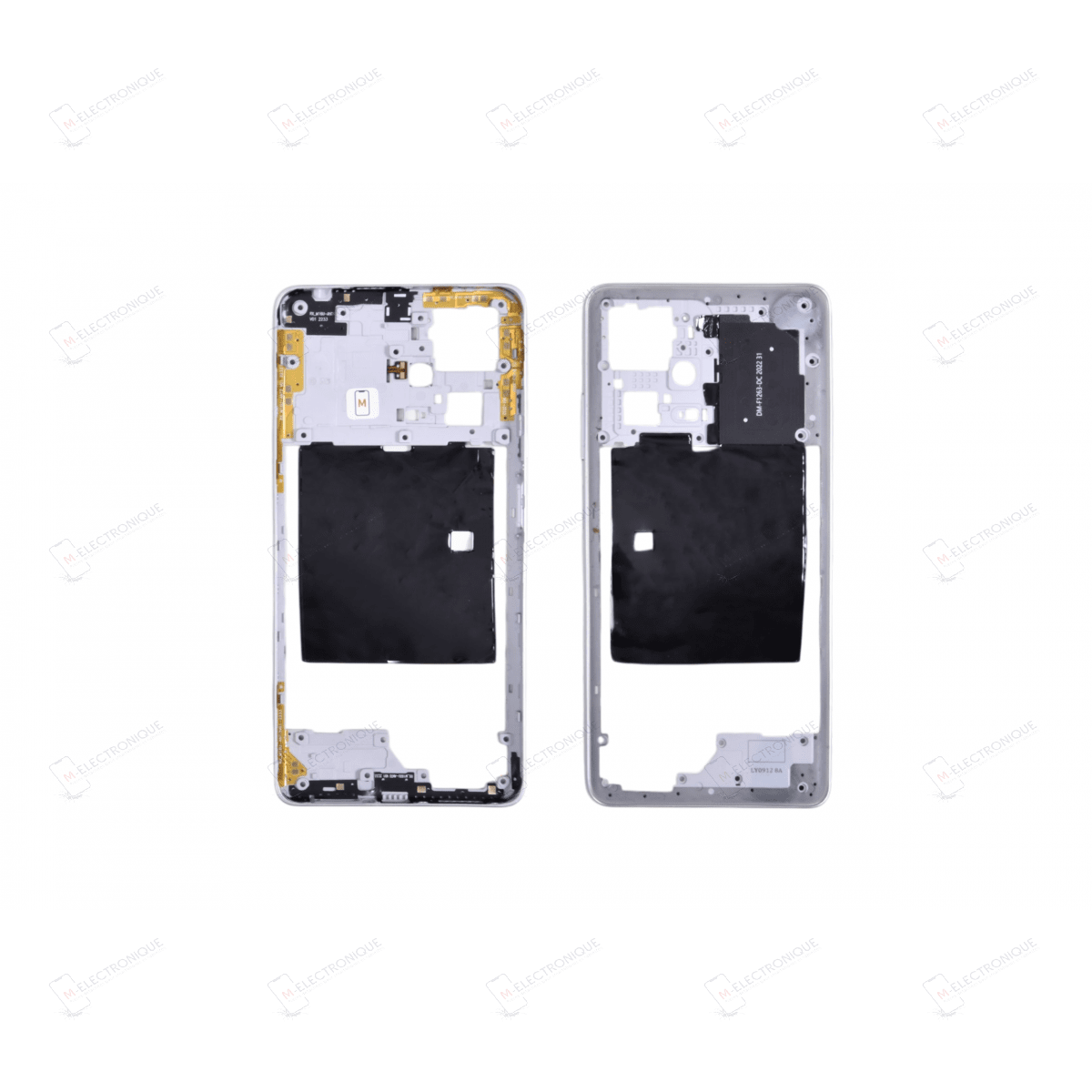 CHASSIS INTERMEDIAIRE BLANC AVEC NFC XIAOMI REDMI NOTE 12 PRO+ 5G