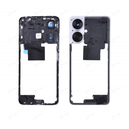 CHASSIS INTERMEDIAIRE BLANC XIAOMI REDMI 13C 5G