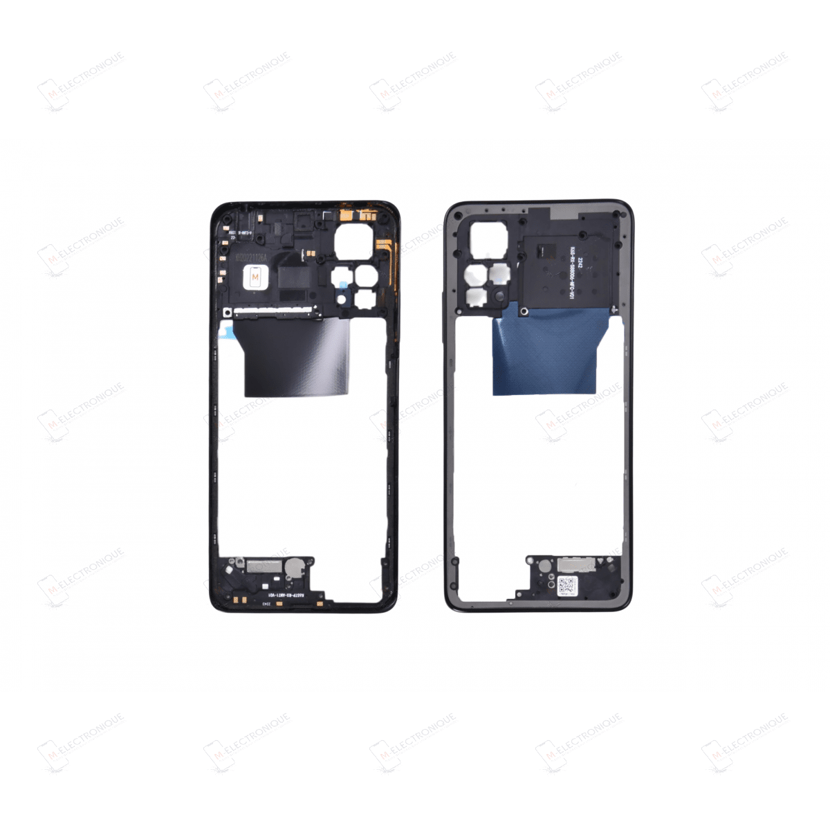 CHASSIS INTERMEDIAIRE NOIR XIAOMI REDMI NOTE 11 PRO 5G