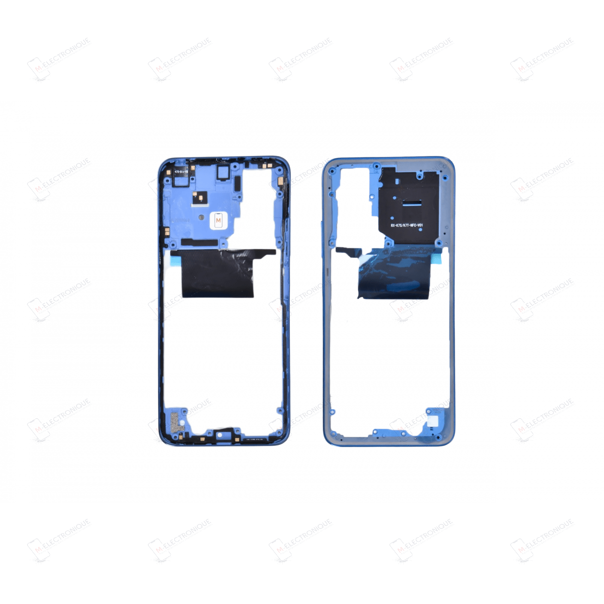 CHASSIS INTERMEDIAIRE BLEU XIAOMI REDMI NOTE 11S / NOTE 11