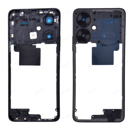 CHASSIS INTERMEDIAIRE NOIR XIAOMI REDMI 13C 5G