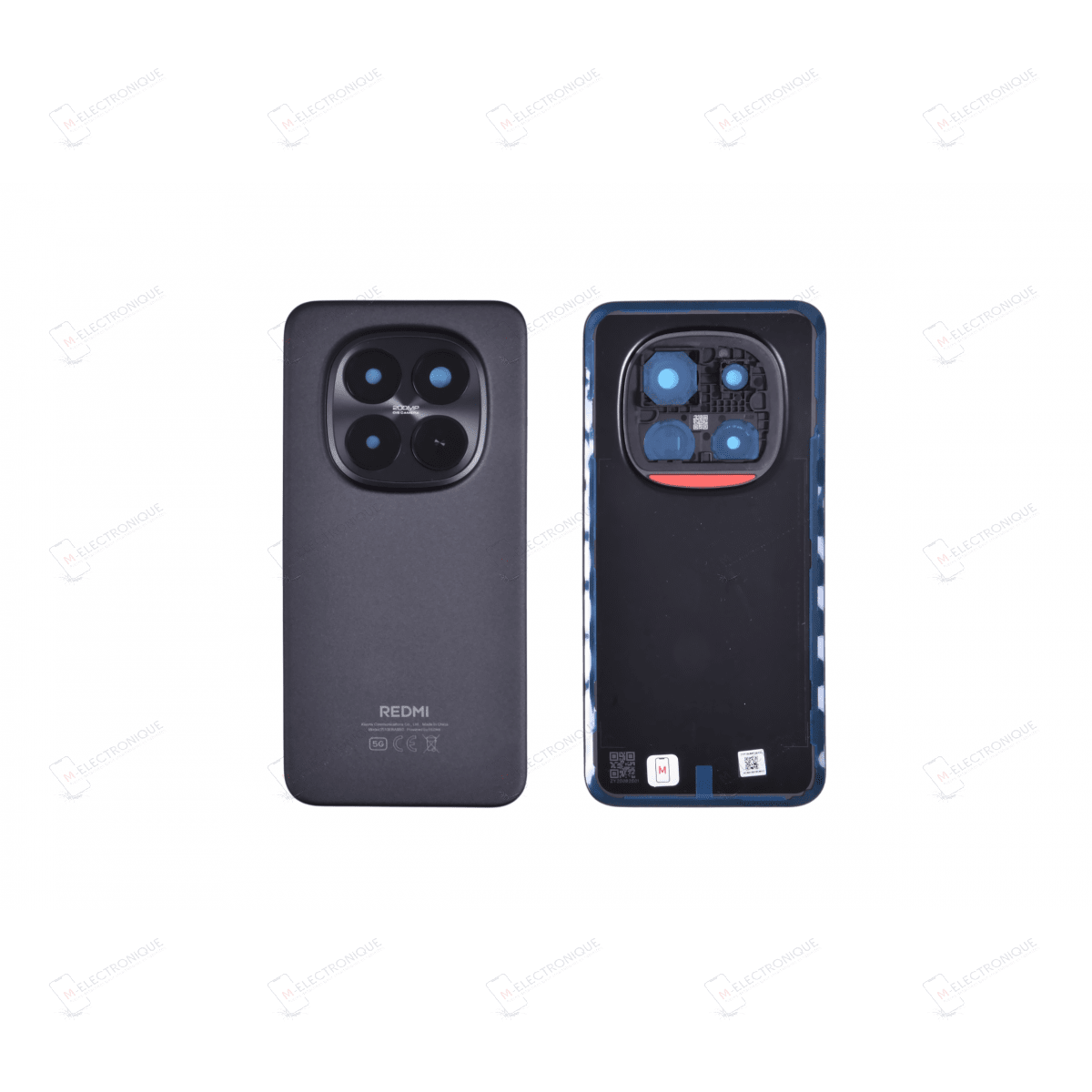 CACHE ARRIERE NOIR XIAOMI REDMI NOTE 15 PRO+ 5G