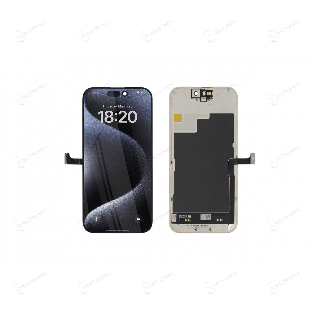 ECRAN ULTRA SOFT OLED 120HZ REPART IPHONE 15 PRO