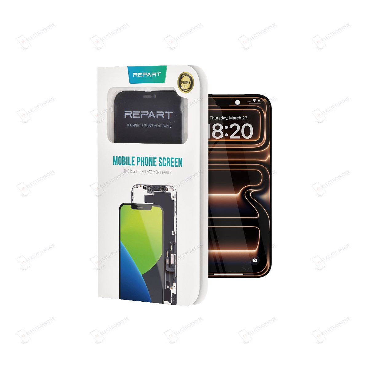 ECRAN SOFT OLED 120HZ REPART IPHONE 17 PRO