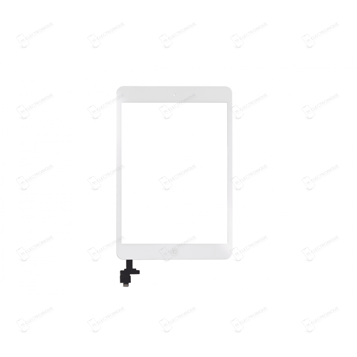 VITRE TACTILE BLANCHE AVEC BOUTON HOME REPART IPAD MINI 2