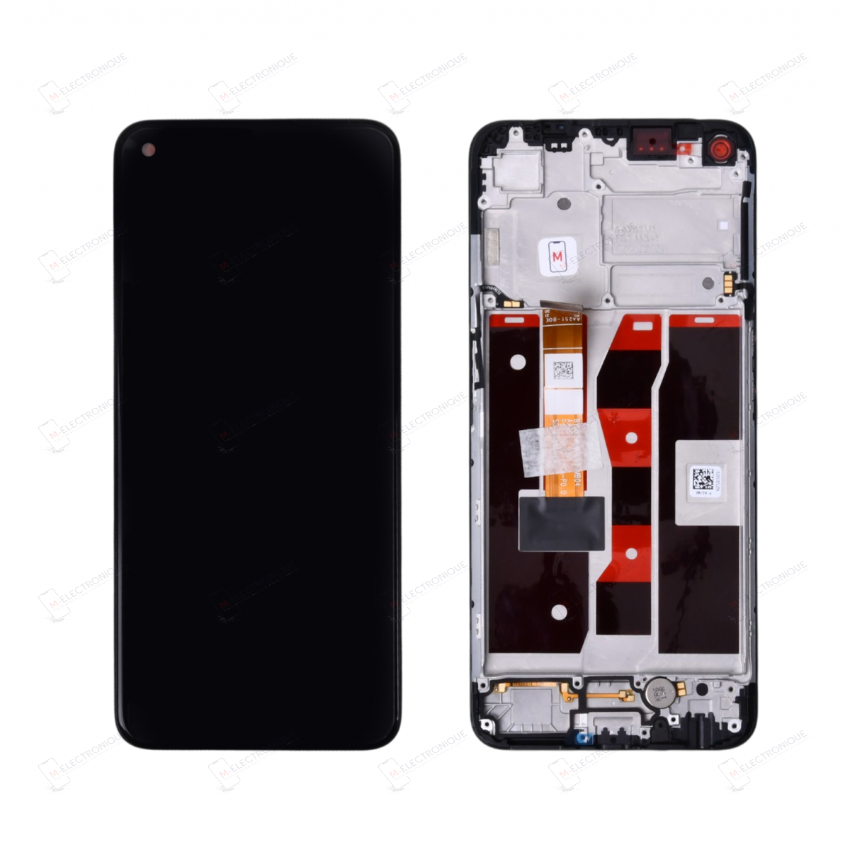 ECRAN NOIR OPPO A55 4G