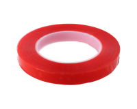 ADHESIF DOUBLE FACE ROUGE 15MM