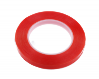 ADHESIF DOUBLE FACE ROUGE 12MM