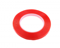ADHESIF DOUBLE FACE ROUGE 10MM