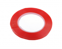 ADHESIF DOUBLE FACE ROUGE 6MM