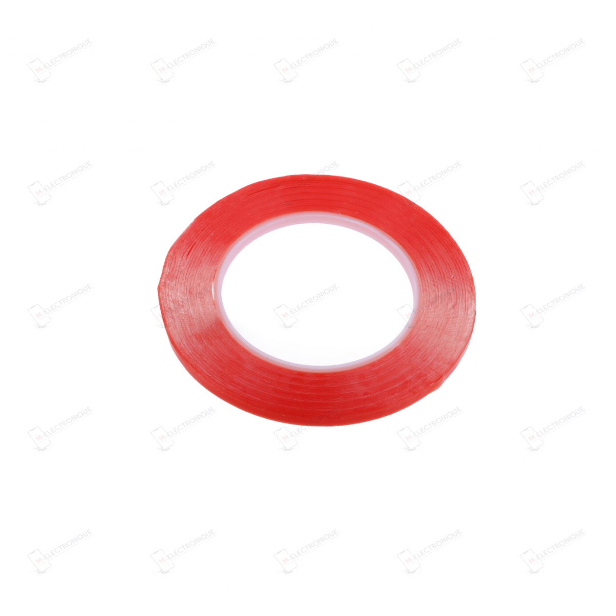 ADHESIF DOUBLE FACE ROUGE 5MM