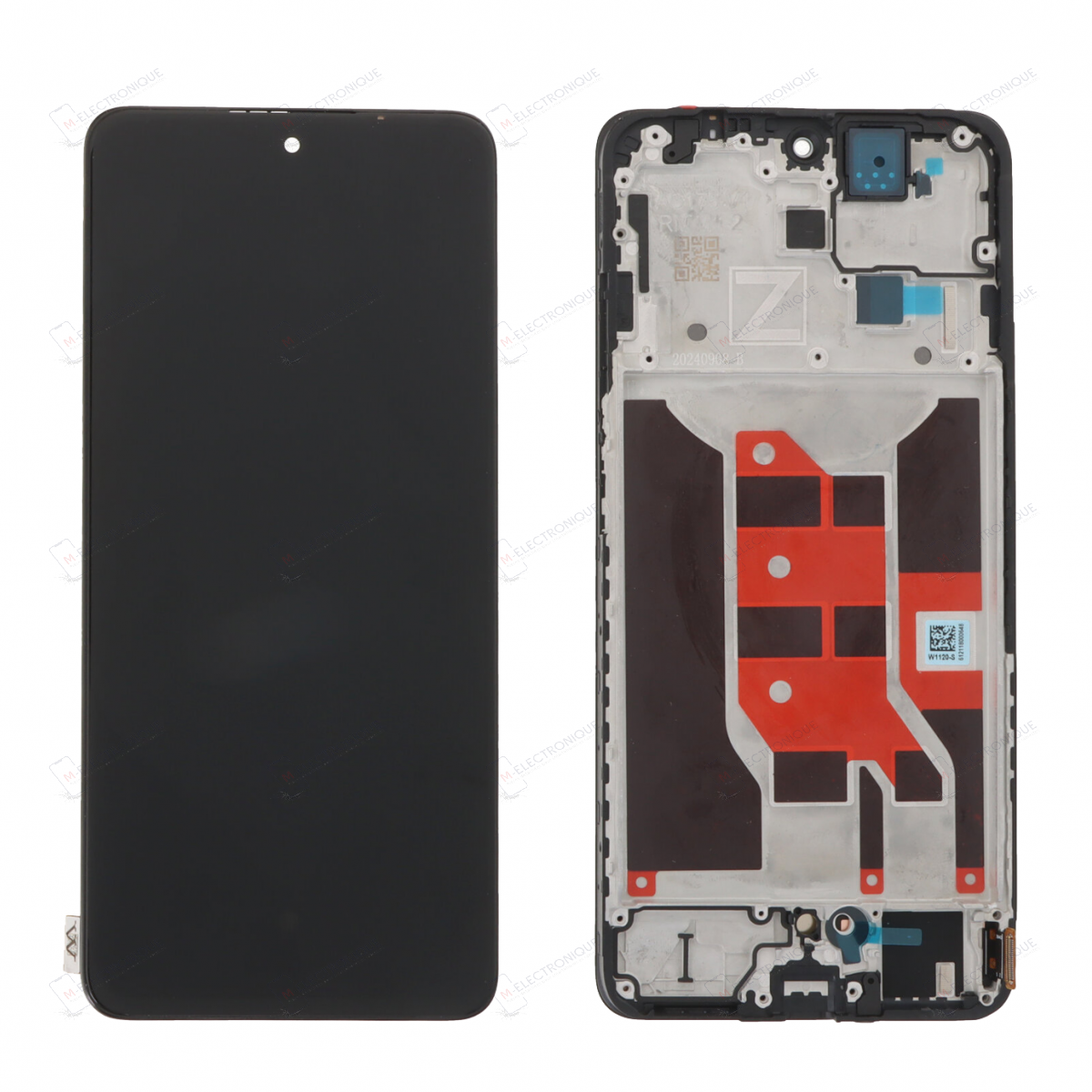 ECRAN NOIR UNITY OPPO RENO12 F 5G