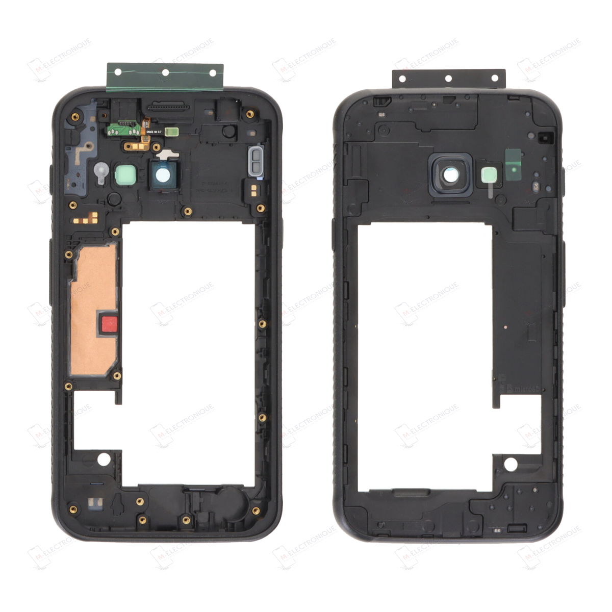 CHASSIS INTERMEDIAIRE NOIR SAMSUNG GALAXY XCOVER 4