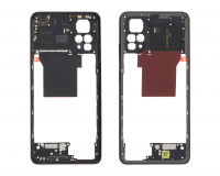 CHASSIS INTERMEDIAIRE NOIR XIAOMI REDMI NOTE 12 PRO 4G
