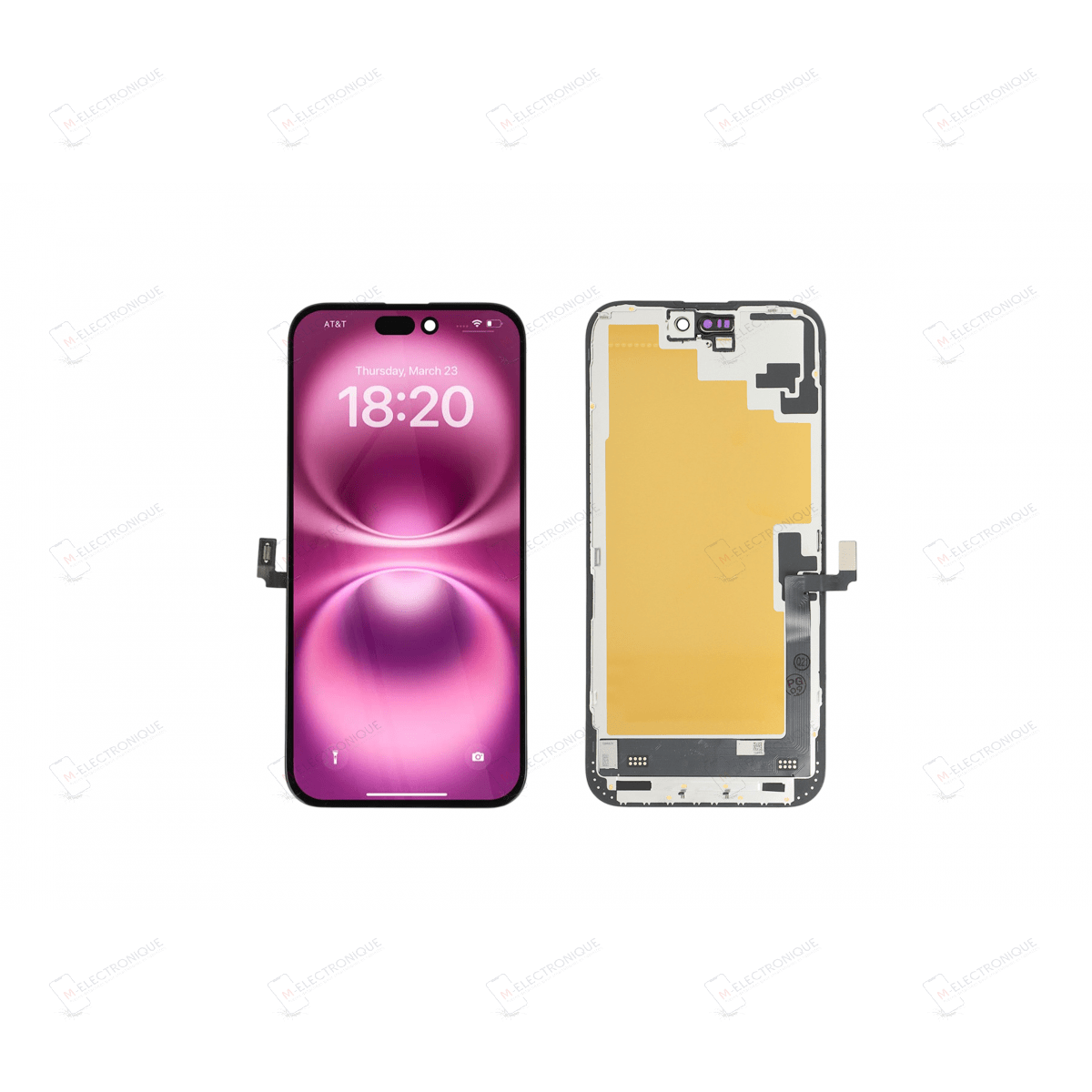 ECRAN ULTRA SOFT OLED REPART IPHONE 16 PLUS
