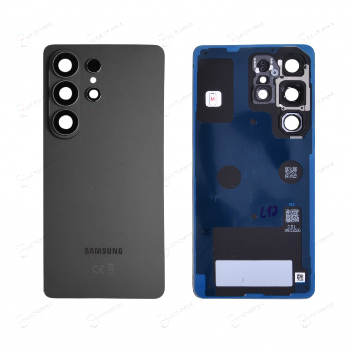 VITRE ARRIERE NOIR SAMSUNG GALAXY S26 ULTRA