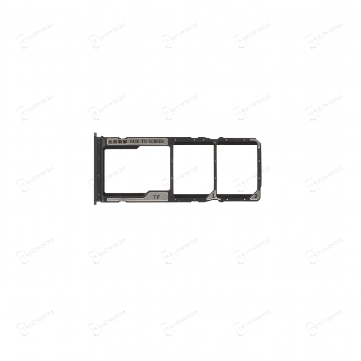 TIROIR SIM NOIR XIAOMI REDMI 10C