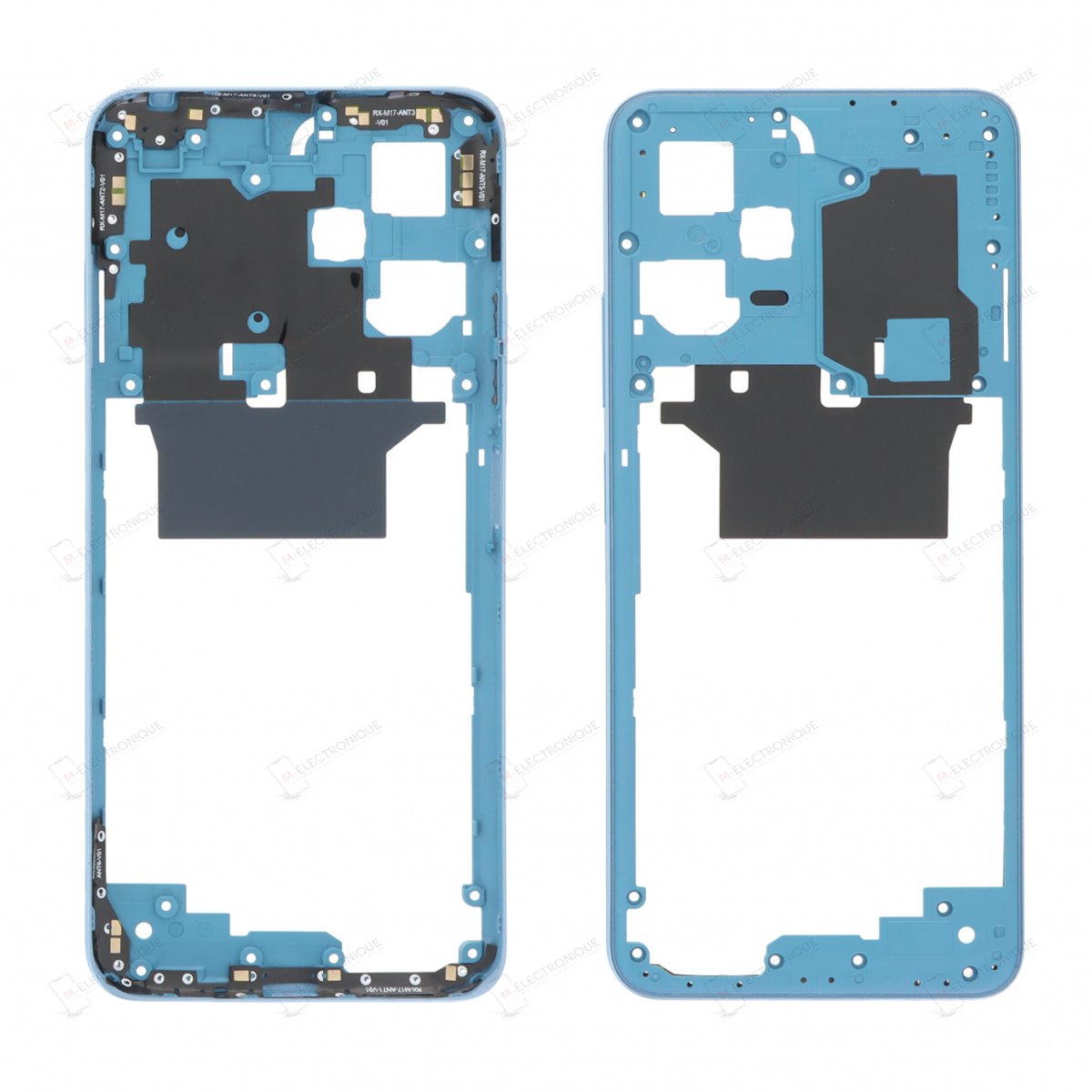 CHASSIS INTERMEDIAIRE BLEU XIAOMI REDMI NOTE 12 5G