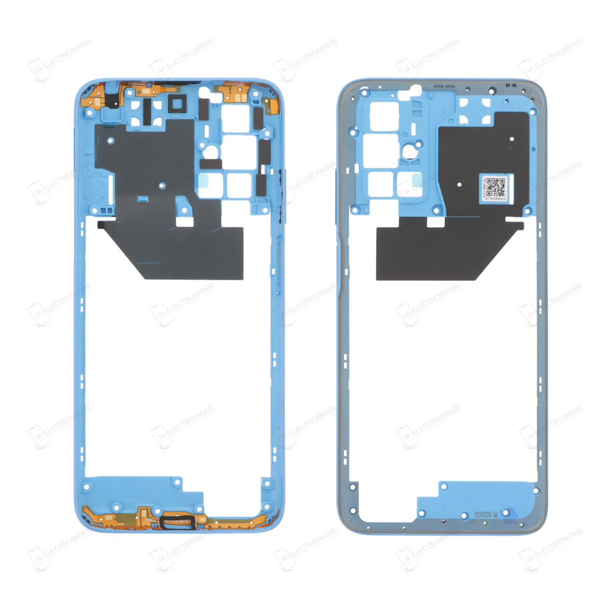 CHASSIS INTERMEDIAIRE BLEU XIAOMI REDMI 10