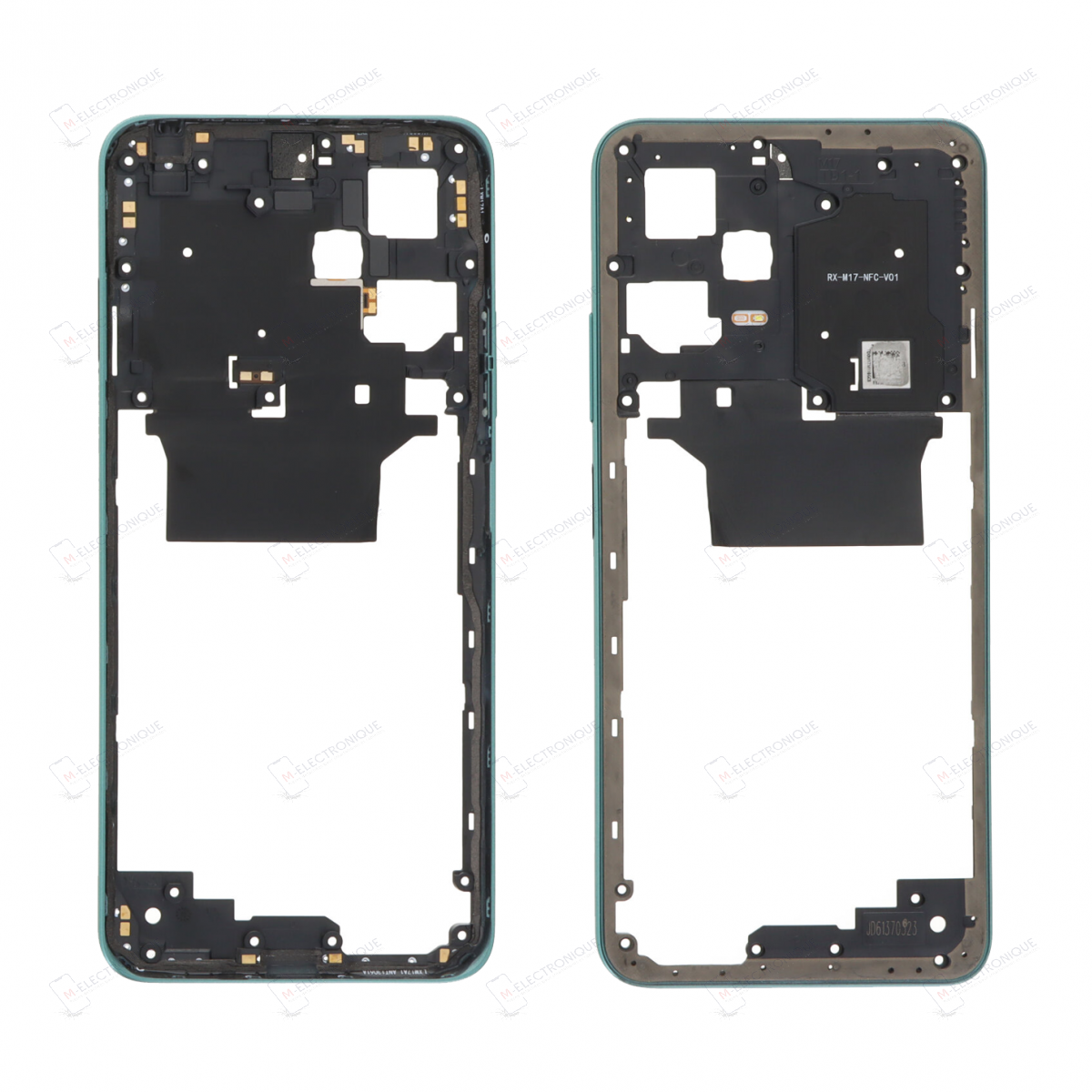 CHASSIS INTERMEDIAIRE VERT XIAOMI REDMI NOTE 12 5G