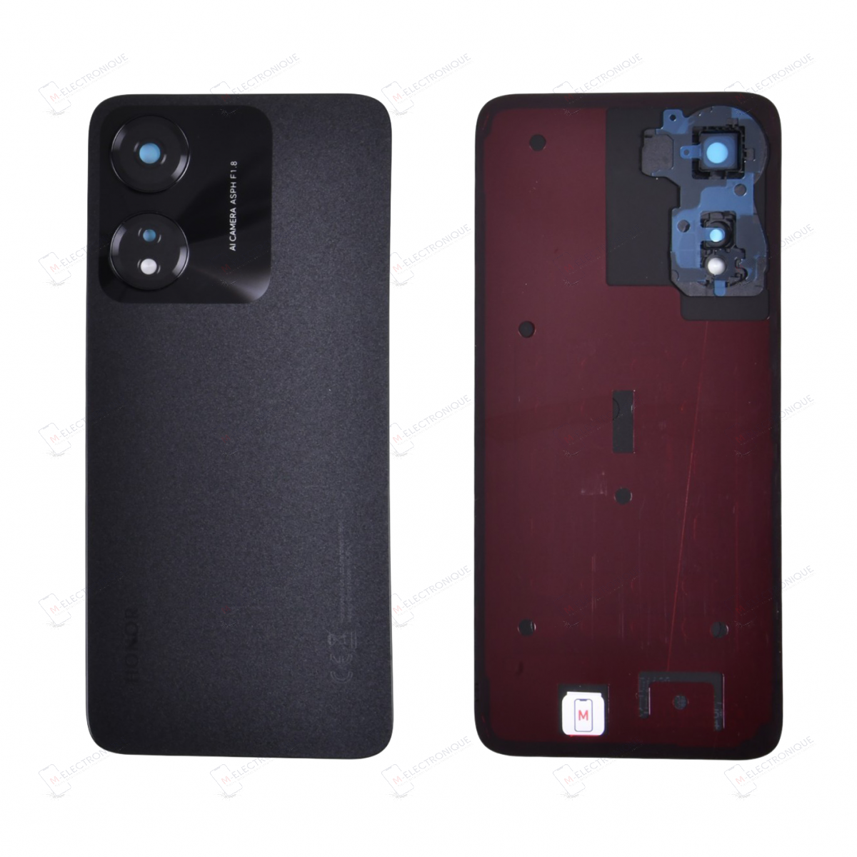 CACHE ARRIERE NOIR HONOR X5 PLUS