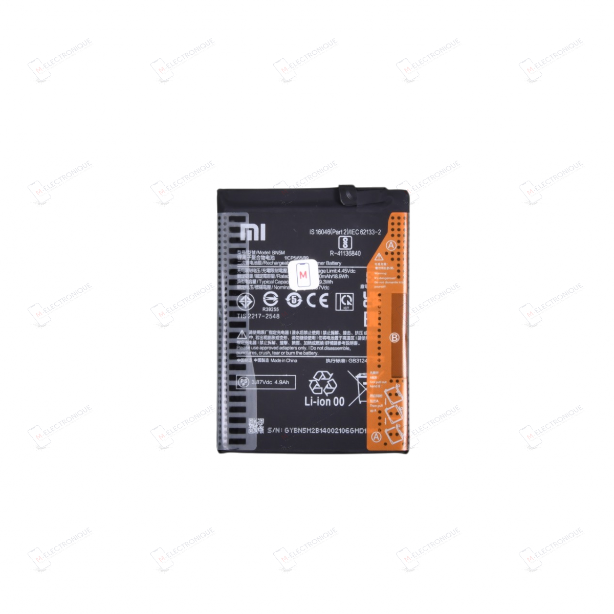 BATTERIE XIAOMI REDMI NOTE 12 4G / NOTE 12 5G