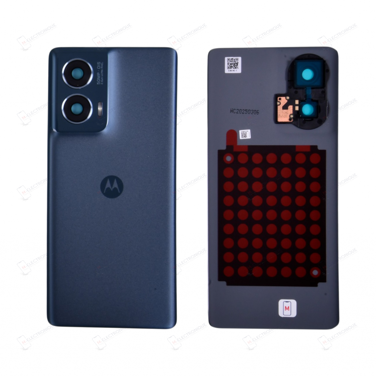 CACHE ARRIERE NOIR MOTOROLA EDGE 50 FUSION