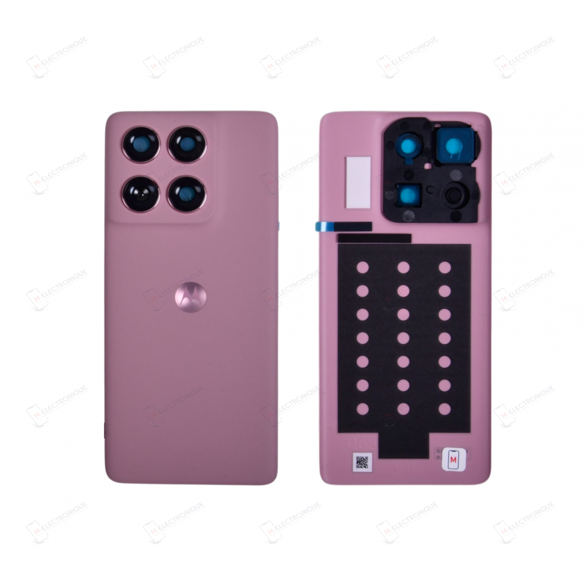 CACHE ARRIERE ROSE MOTOROLA EDGE 60 FUSION