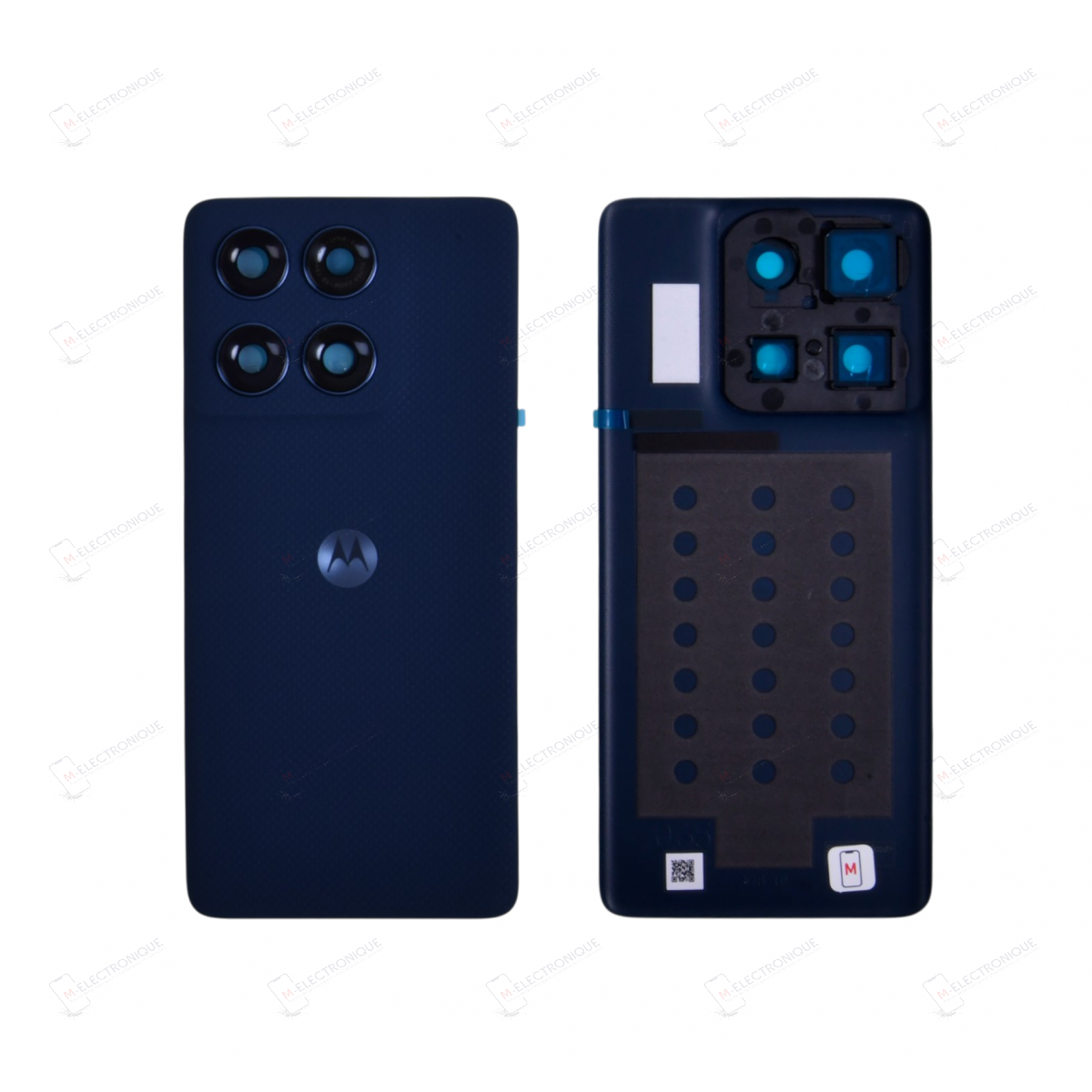 CACHE ARRIERE BLEU MOTOROLA EDGE 60