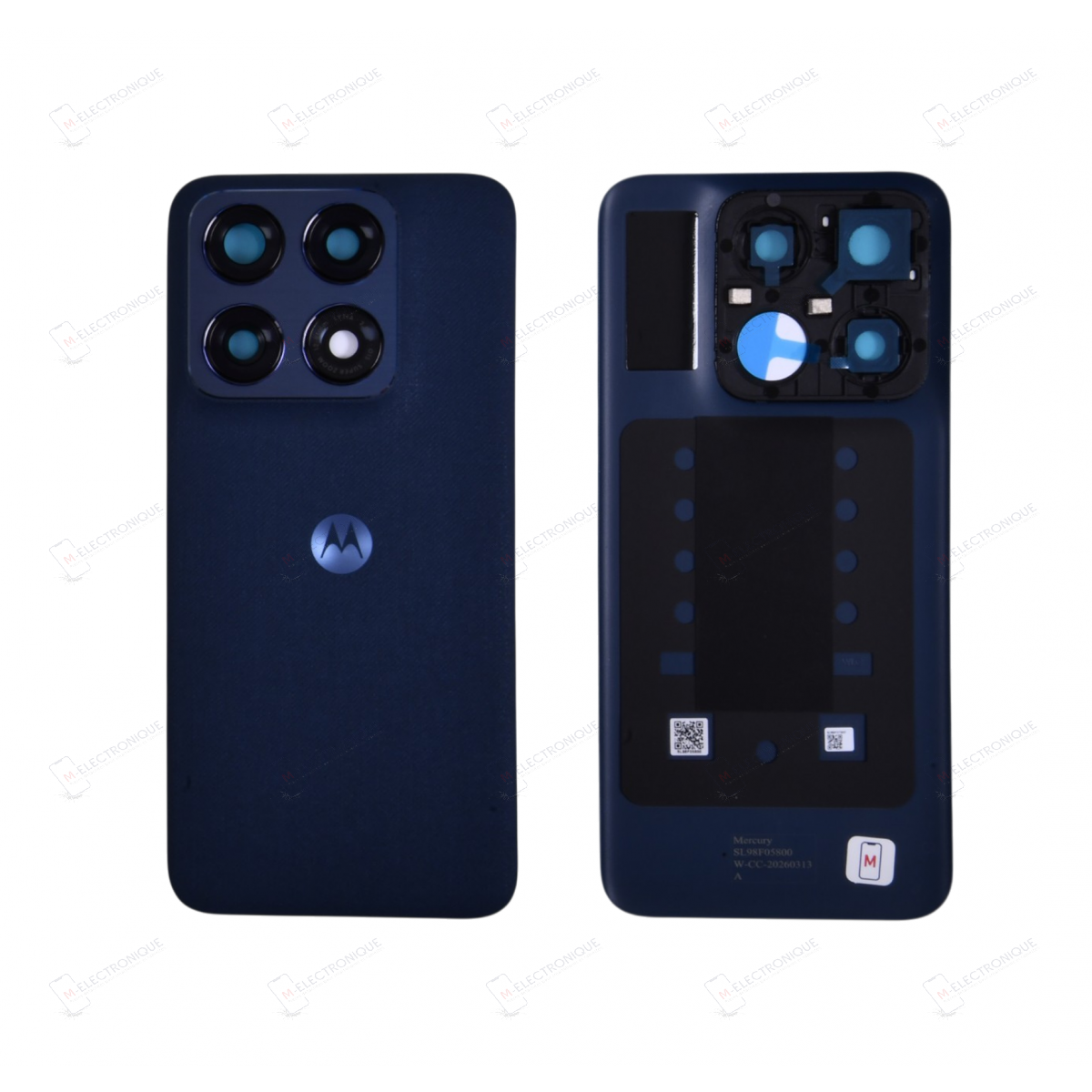 CACHE ARRIERE BLEU FONCE MOTOROLA EDGE 70 PRO