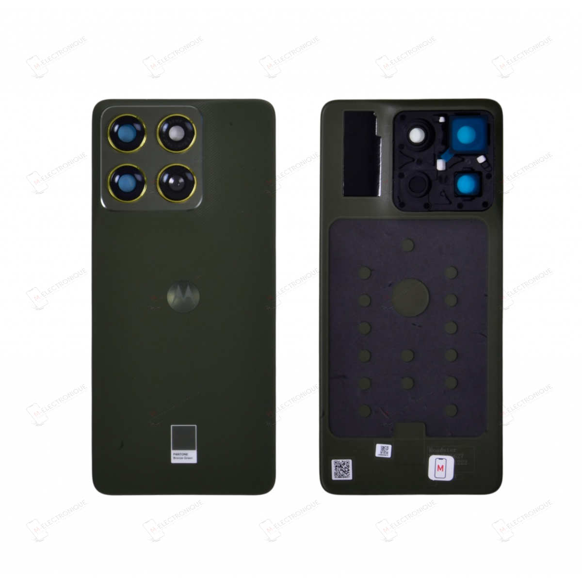 CACHE ARRIERE VERT FONCE MOTOROLA EDGE 70