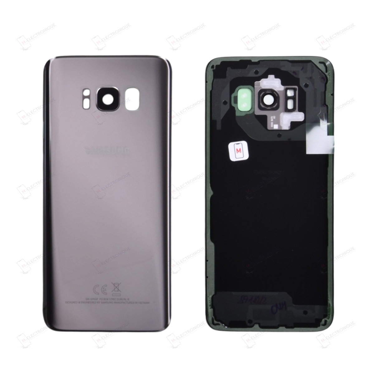 VITRE ARRIERE GOLD SAMSUNG GALAXY S8