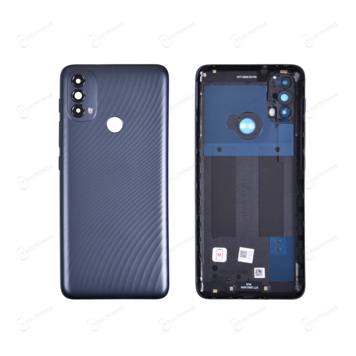 CACHE ARRIERE NOIR MOTOROLA MOTO E30
