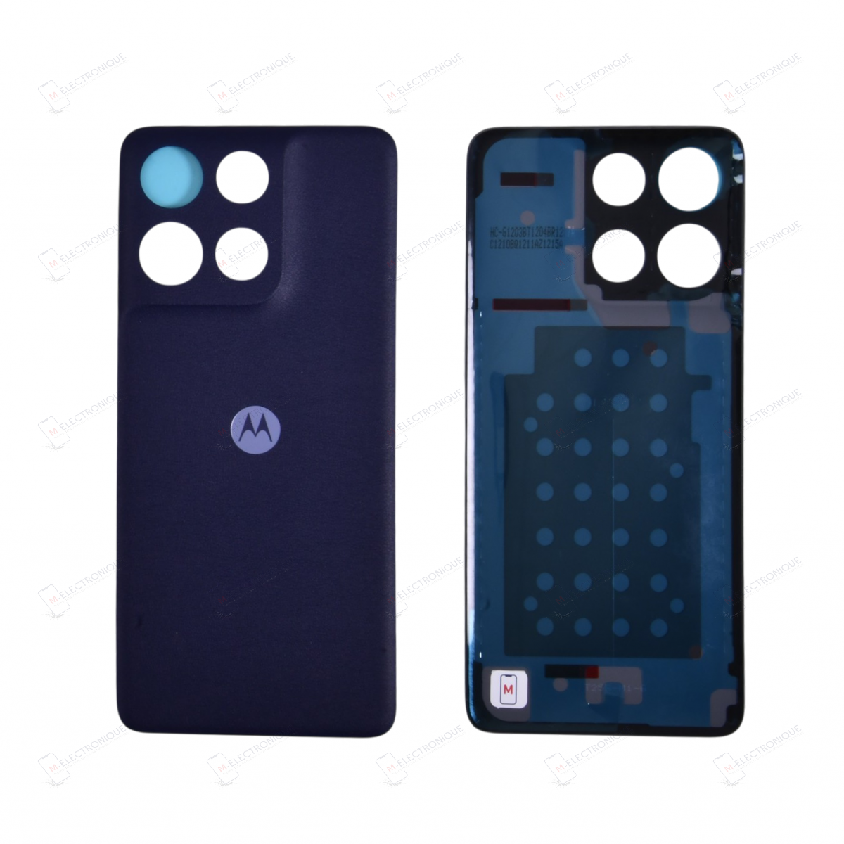 CACHE ARRIERE BLEU MARINE MOTOROLA MOTO G17 / G17 POWER