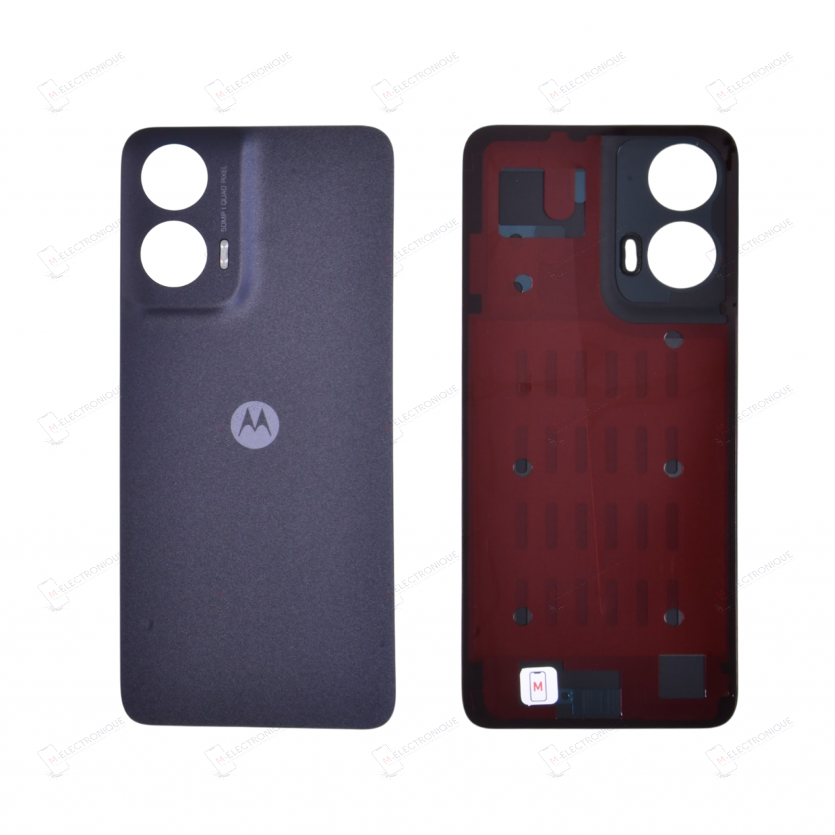 CACHE ARRIERE NOIR MOTOROLA MOTO G35