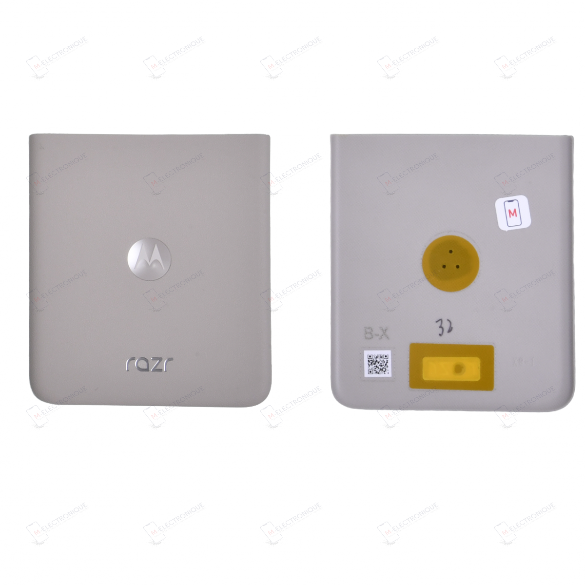 CACHE ARRIERE BEIGE MOTOROLA RAZR 50