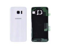 VITRE ARRIERE BLANC SAMSUNG GALAXY S7 EDGE