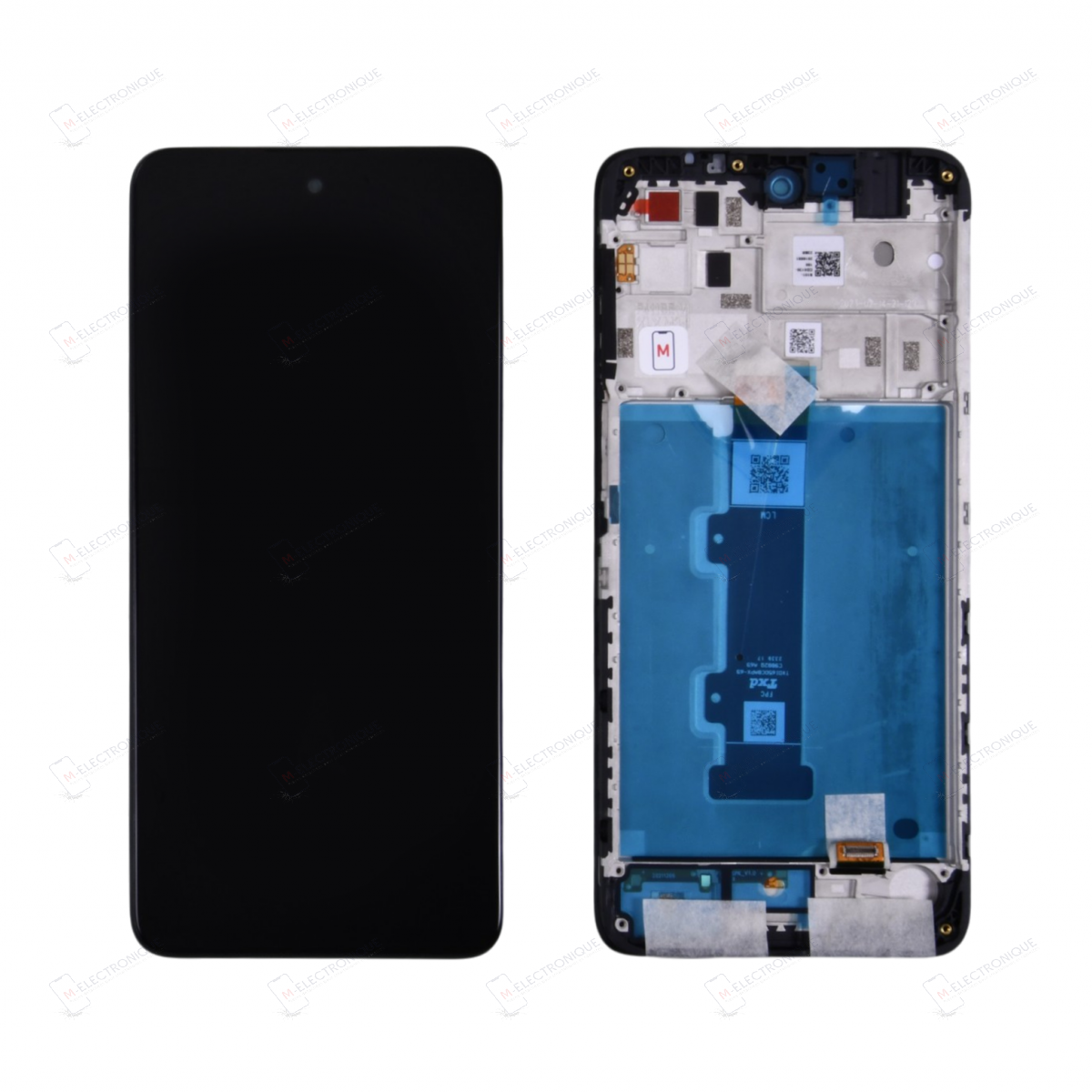 ECRAN NOIR MOTOROLA MOTO E32S / E22S